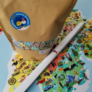 Puzzle 1000 pièces "voyage en Suisse"